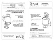 Royal Appliance mry4001 Manual Del Propietário