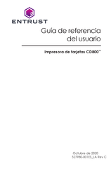 Entrust CD800 Guía De Referencia Del Usuario