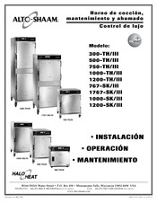 Alto-Shaam 300-TH/III Manual De Instalación