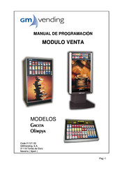 GM VENDING Gaceta Manual De Programación