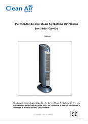 Clean Air Optima CA-401 Manual De Instrucciones