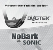 Dogtek NoBark SONIC Guía De Uso