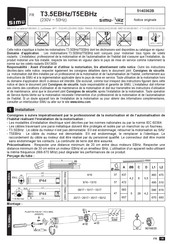 Simu T5EBHz Traducción Del Manual Original