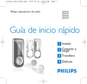 Philips SA4146 Guia De Inicio Rapido