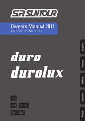 SR Suntour DUROLUX RCA 20QLC TS Manual Del Usuario