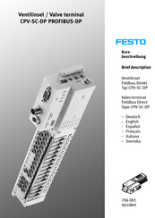 Festo CPV-SC-DP Manual Del Usuario