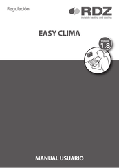 RDZ EASY CLIMA Manual Usuario