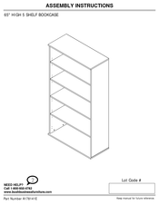 BUSH FURNITURE A178141E Instrucciones De Montaje