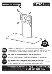 AVF Group 467901 Manual De Instrucciones