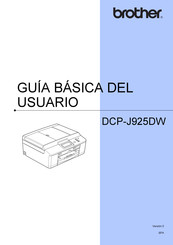 Brother DCP-J925DW Guia Basica Del Usuario