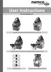 Nemco CC-32S Instrucciones Para El Usuario