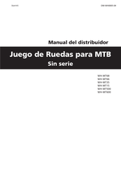 Shimano WH-MT15 Manual De Instrucciones