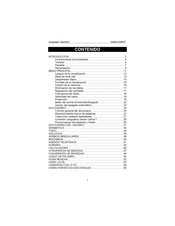 Language Teacher ES600T Manual De Instrucciones