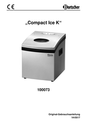 Bartscher Compact Ice K Manual Del Usuario