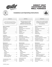 COZY DVCF557C-H Instrucciones De Instalación Y Funcionamiento