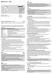 Festo EMCA-EC-67-DIO Traducción Del Manual Original