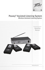 Peavey Assisted Listening System Manual De Instrucciones