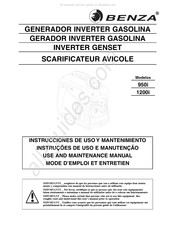 benza 1200i Instrucciones De Uso Y Mantenimiento