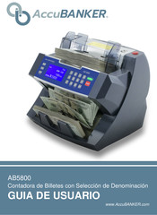 AccuBANKER AB5800 Guía De Usuario