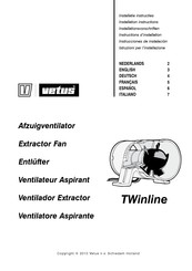 Vetus TWinline Instrucciones De Instalación Y Manual De Manejo