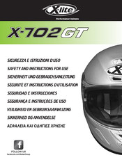 X-LITE X-702 GT Seguridad E Instrucciones