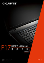 Gigabyte P17 Manual De Instrucciones