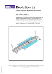 KEENCUT Evolution E2 Manual De Instrucciones