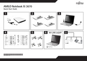 Fujitsu AMILO Notebook Xi 3670 Guia De Inicio Rapido