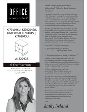 Kathy Ireland Office KI70404SU Manual De Instrucciones