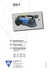 AC Hydraulic B25-2 Advertencias E Instrucciones De Seguridad