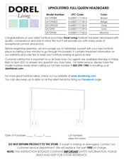 DOREL Living DA7290BG Manual De Instrucciones