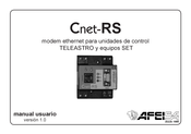 Afeisa Cnet-RS Manual Usuario