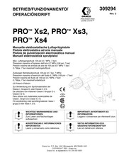 Graco PRO 3W9294 Instrucciones De Operación