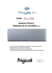 Kaysun Frigicoll KAE 26 3DN5 Manual Tecnico