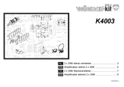 Velleman K4003 Manual De Instrucciones