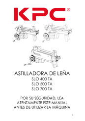 KPC SLO 500 TA Manual Del Usuario