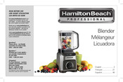 Hamilton Beach Professional 58870 Manual Del Usuario