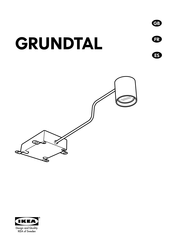 IKEA Grundtal Manual Del Usuario