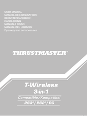 Thrustmaster T-Wireless 3-in-1 Manual Del Usuario