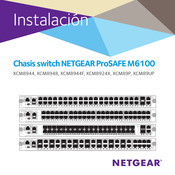 NETGEAR ProSAFE M6100 Instalación