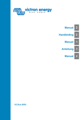 Victron energy VE.Bus BMS Manual