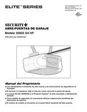 Chamberlain ELITE Serie Manual Del Propietário