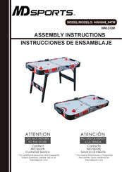 MDsports AWH048_047M Instrucciones De Ensamblaje