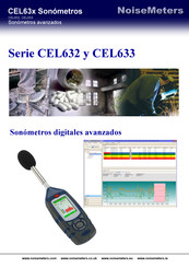 NoiseMeters CEL632 Serie Guia De Inicio Rapido