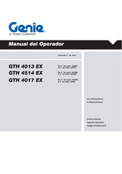 TEREXLIFT Genie GTH 4514 EX Manual Del Operador