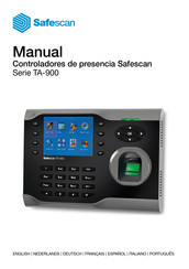 Safescan TA-900 Serie Manual Del Usuario