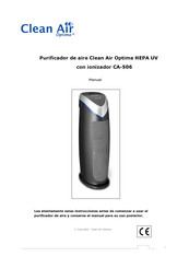 Clean Air Optima CA-508 Manual Del Usuario