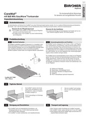 Bircher CareMat Traducción Del Manual De Instrucción Original