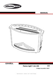 SHOWTEC Flame Light 1,5m LED V1 Manual Del Usuario