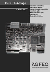 AGFEO AL-Modul 4504 Instrucciones De Instalatión